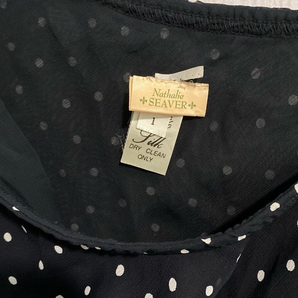 Nathalie Seaver Vintage Multi Pattern Ruffle Maxi Skirt - Size 1 - Picture 11 of 11